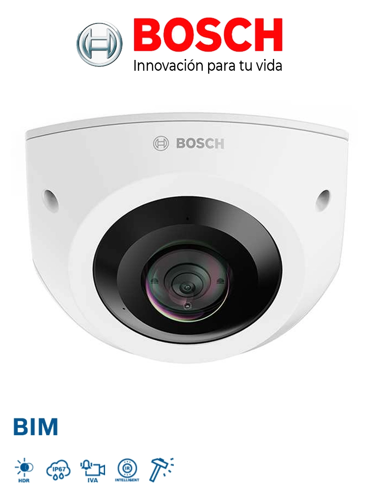 Camara IP Domo fijo 6MP Esquina IR - NCE-7703-FK
