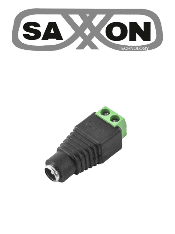 Adaptador Hembra Paquete de 10 piezas Para Alimentación de Cámaras Terminales Tipo Tornillo Positivo y Negativo Resistente a la Oxidación 12v - SX-53